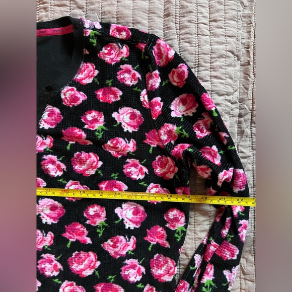 Betsey Johnson Pajama Set. Super Soft! Sz L. - Picture 7 of 12